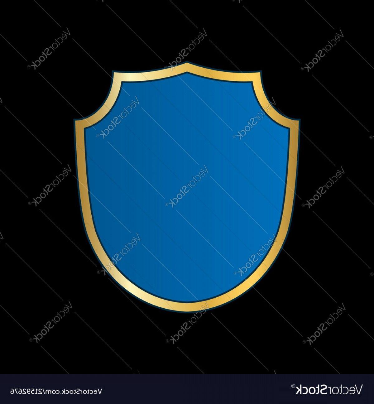 Green and Gold Shield Logo - Gold Blue Shield Shape Icon Bright Logo Emblem Vector | SOIDERGI