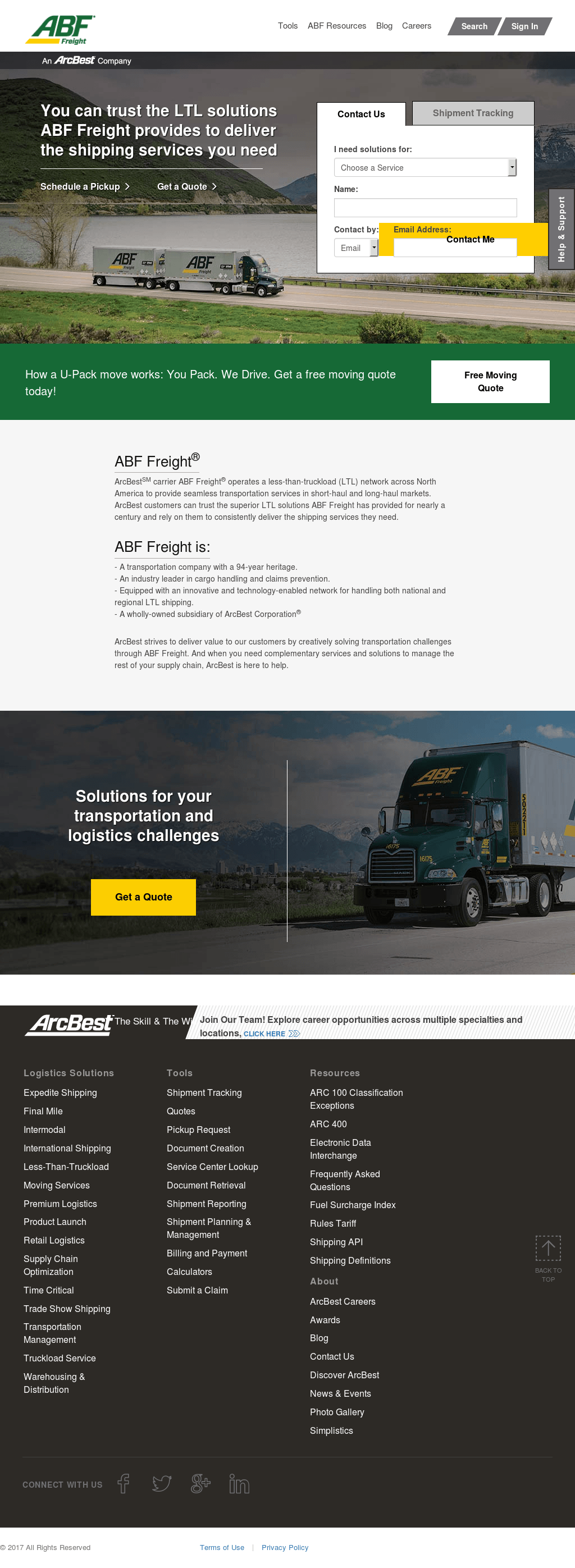 ABF Freight Logo - ABF Freight System Competitors, Revenue and Employees