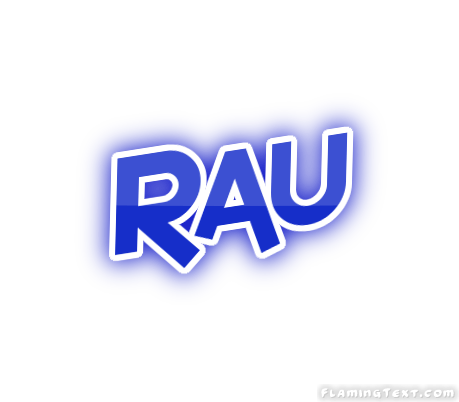 Rau Logo - Indonesia Logo | Free Logo Design Tool from Flaming Text