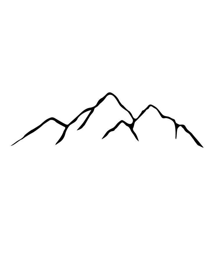 Mountain Outline Logo - 40 Inspirational Creative Tattoo Ideas For Men and Women | Tattoo ...