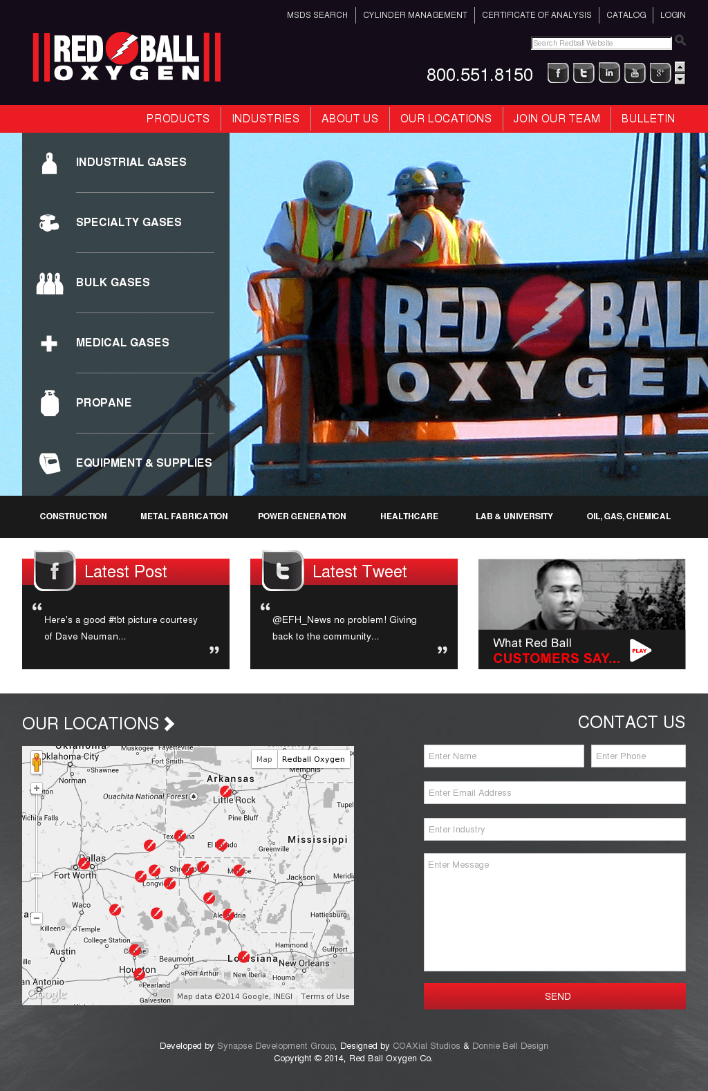 Red Ball Oxygen Logo - Red Ball Oxygen Competitors, Revenue and Employees Company