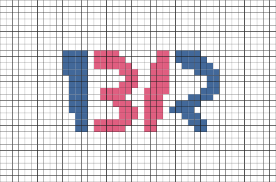 BR Ice Cream Logo - Baskin Robbins Pixel Art