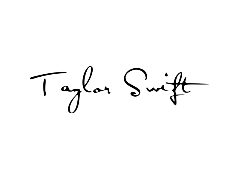 Taylor Swift Logo - Taylor Swift Logo PNG Transparent & SVG Vector - Freebie Supply
