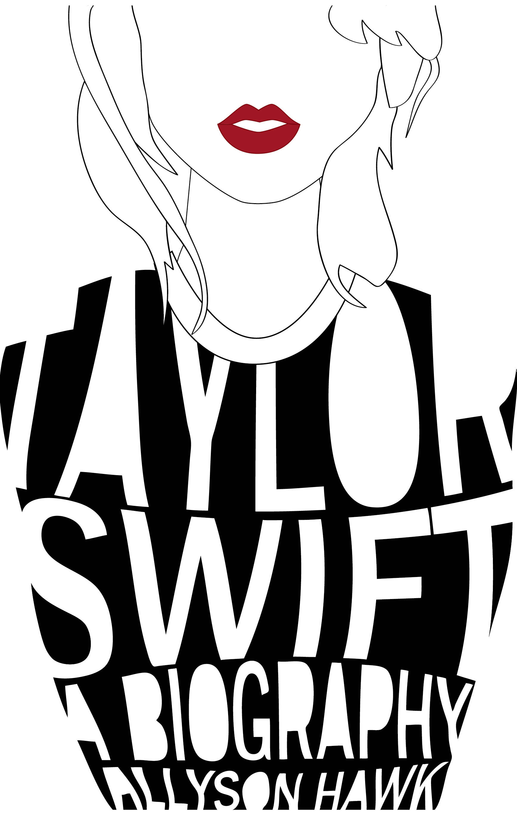 Taylor Swift Logo - Allyson Hawk - Taylor Swift Book Cover