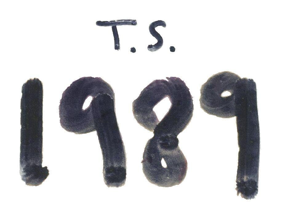 Taylor Swift Logo - 1989 album logo | Logotipo del álbum de Taylor Swift | César Jonel ...