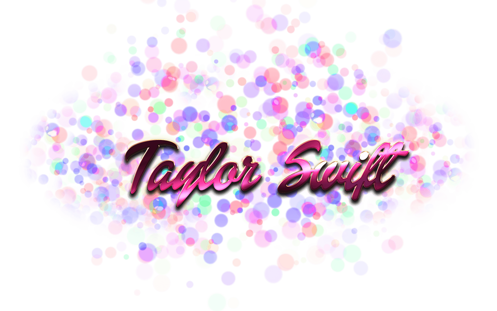 Taylor Swift Logo - Taylor Swift Happy Birthday Name Logo