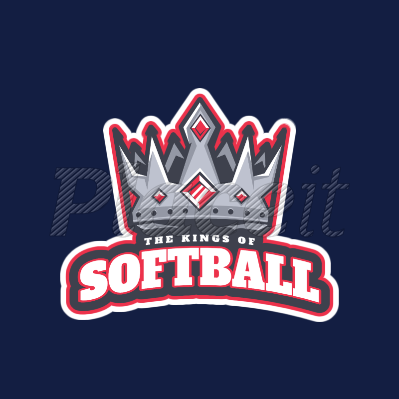 Softball Logo - Placeit - Softball Logo Maker With Cartoon Graphics