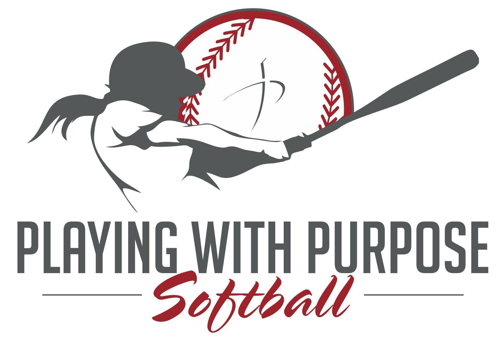 Softball Logo - Playing with Purpose Softball bat logo. Playing With Purpose Sports
