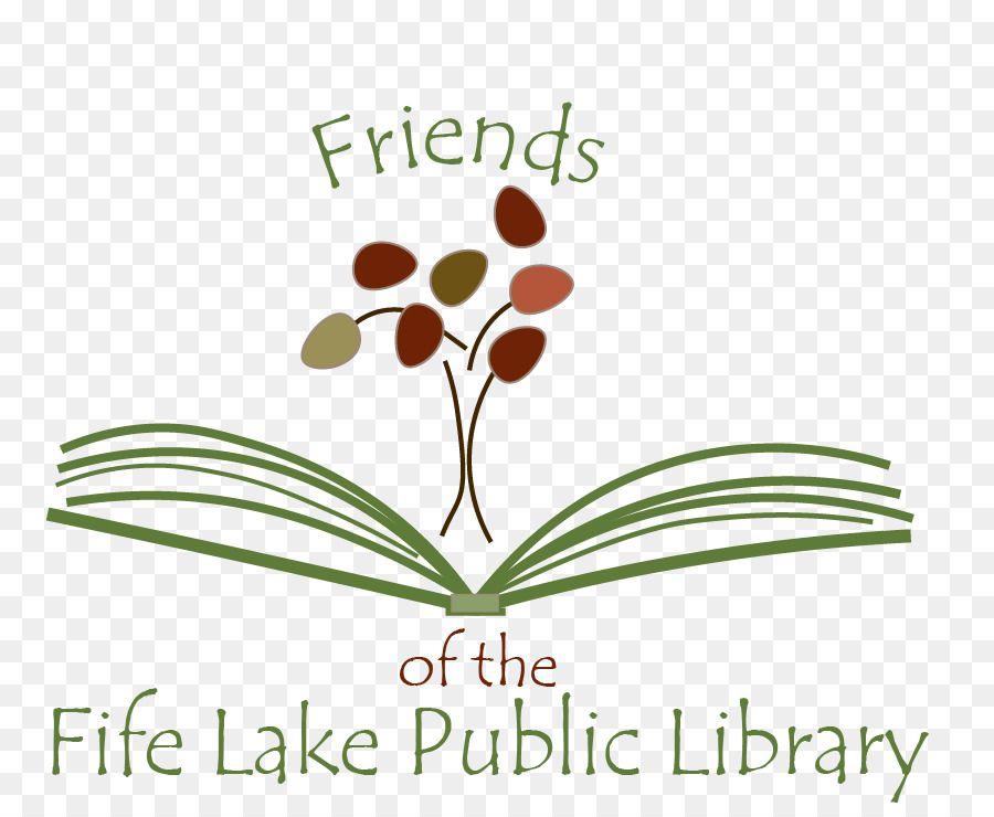 Flower and Friends Logo - Fife Lake Public Library Central Library Floral design 2018