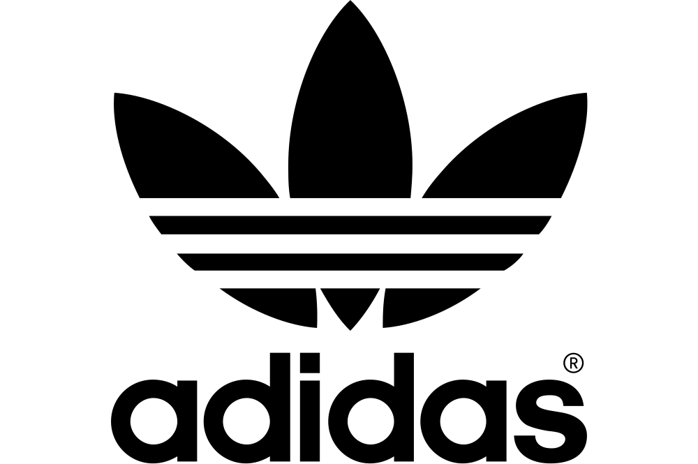 Black Adidas Logo - Adidas Logo Black transparent PNG - StickPNG