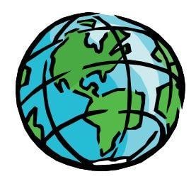 Cartoon Earth Logo - Image - Earth cartoon.jpg | Ecovillage Wiki | FANDOM powered by Wikia