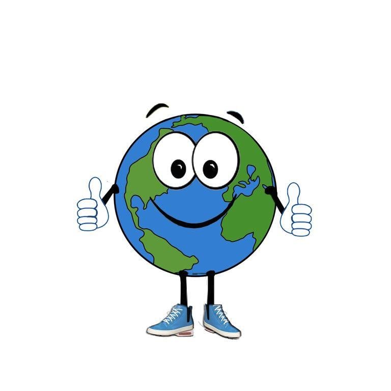Cartoon Earth Logo - Cartoon Globe Clip Art