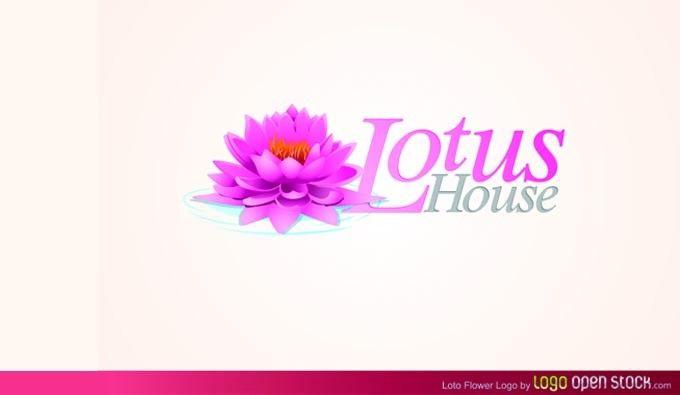 Flower and Friends Logo - Lotus Flower Logo Vector