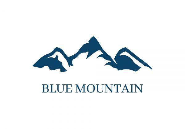 Blue Mountain Logo - Blue Mountain Mountains • Premium Logo Design