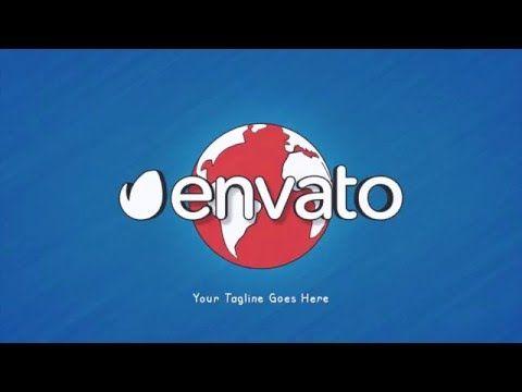 Cartoon Earth Logo - Cartoon Earth Logo (Videohive After Effects Template) - YouTube