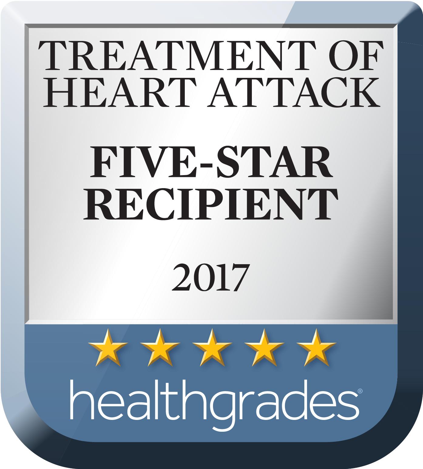 Healthgrades Heart Logo - Treatment of Heart Attack Five-Star Recipient - Healthgrades (2015 ...