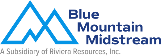 Blue Mountain Logo - Blue Mountain Midstream – Committed to Delivering Peak Performance