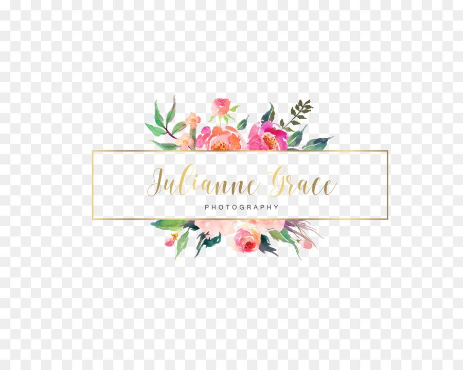 Floral Business Logo - Logo Flower Wedding Business Cards - 1st birthday png download ...