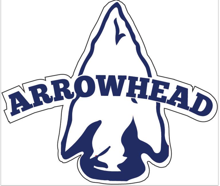 Arrowhead Sports Logo - Arrowhead Blue on Blue Lineup School & Sports Attire