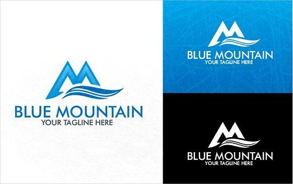 Blue Mountain Logo - 9+ Mountain Logos - Free Sample, Example, Format | Free & Premium ...