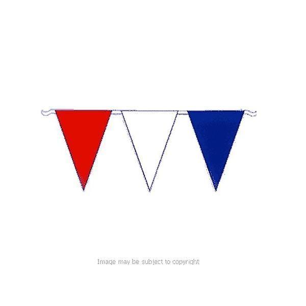 Red White Blue Triangle Logo - Union Jack Wear Red White And Blue Bunting