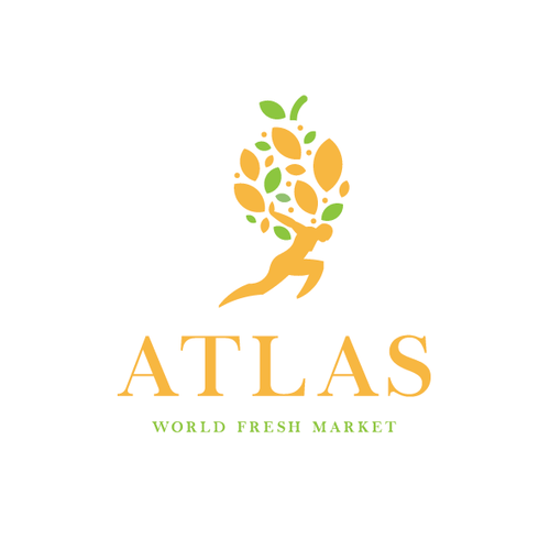 Fresh Market Logo - Atlas World Fresh Market Logo Design. Logo design contest