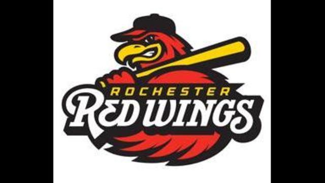 Rochester Red Wings Logo - Rochester Red Wings get cold greeting as they come back from spring