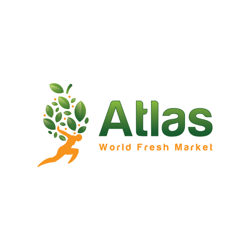 Fresh Market Logo - Atlas World Fresh Market Logo Design | Logo design contest