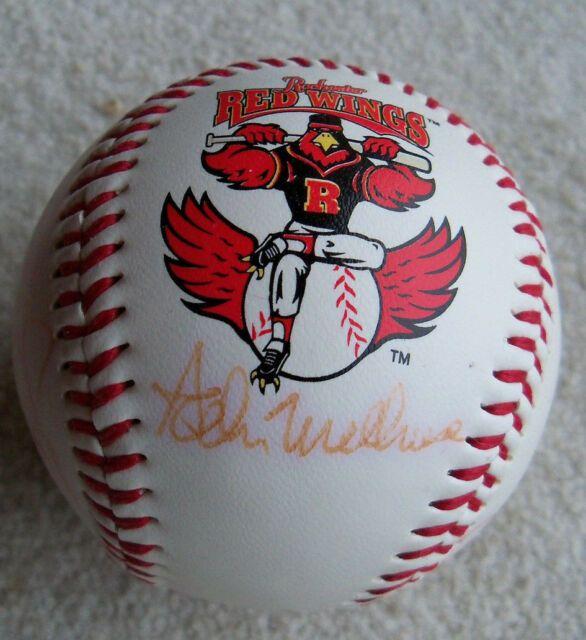 Rochester Red Wings Logo - ROCHESTER RED WINGS Logo signed baseball (13) Autos ORIOLES AAA