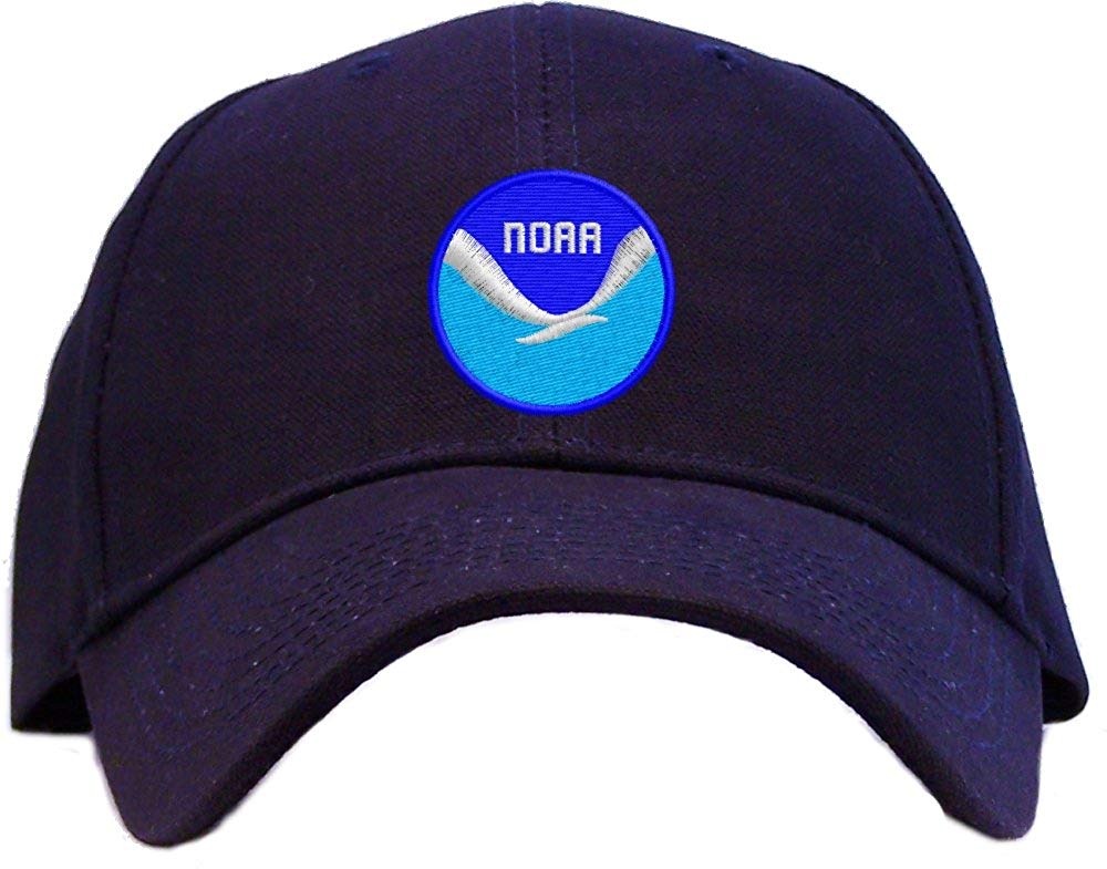 NOAA Logo - Amazon.com: NOAA Logo Embroidered Baseball Cap - Navy: Clothing
