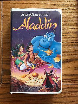 Walt Disney Classics VHS Logo - WALT DISNEY CLASSIC Aladdin VHS - $3.00 | PicClick