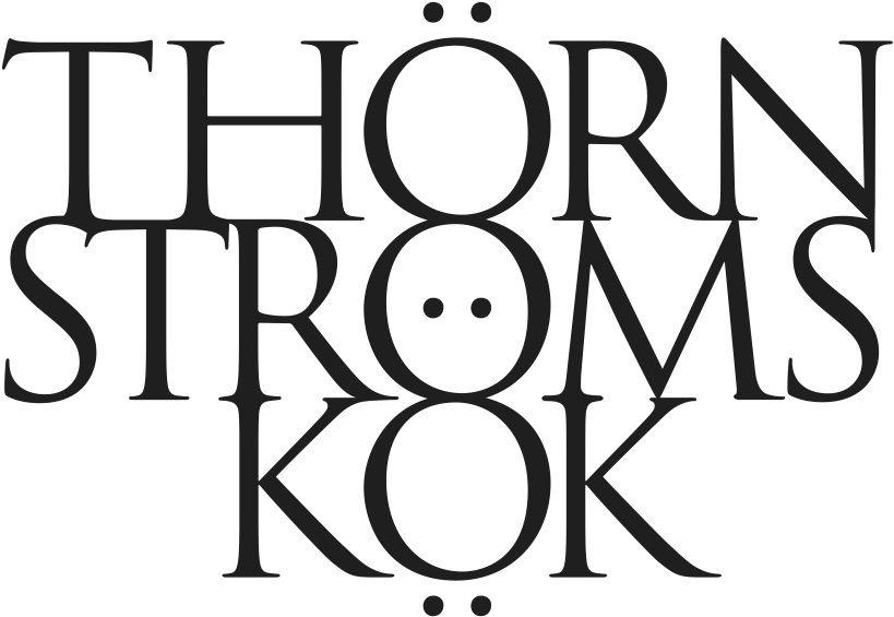 Swedish Restaurant Logo - Logo for famous Swedish restaurant Thörnströms Kök. #logo