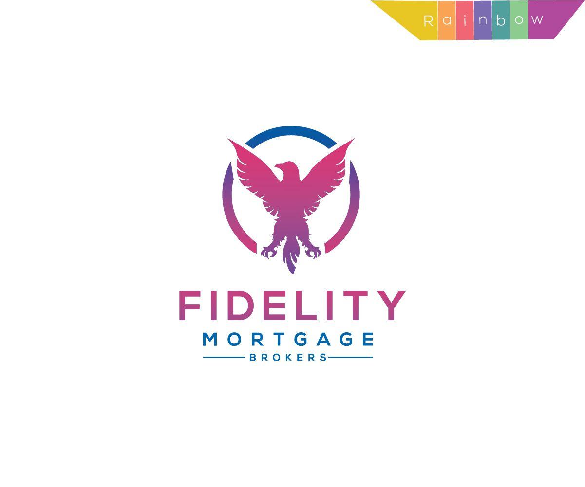 Fidelity Company Logo - It Company Logo Design for Fidelity Mortgage Brokers