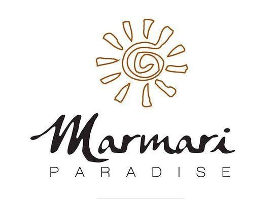 Paradise Restaurant Logo - Marmari Paradise Logo of Marmari Paradise Restaurant