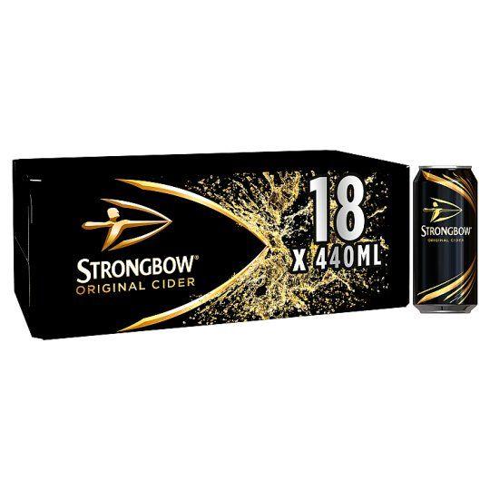 Strongbow Logo - Strongbow Apple Cider 18X440ml Can