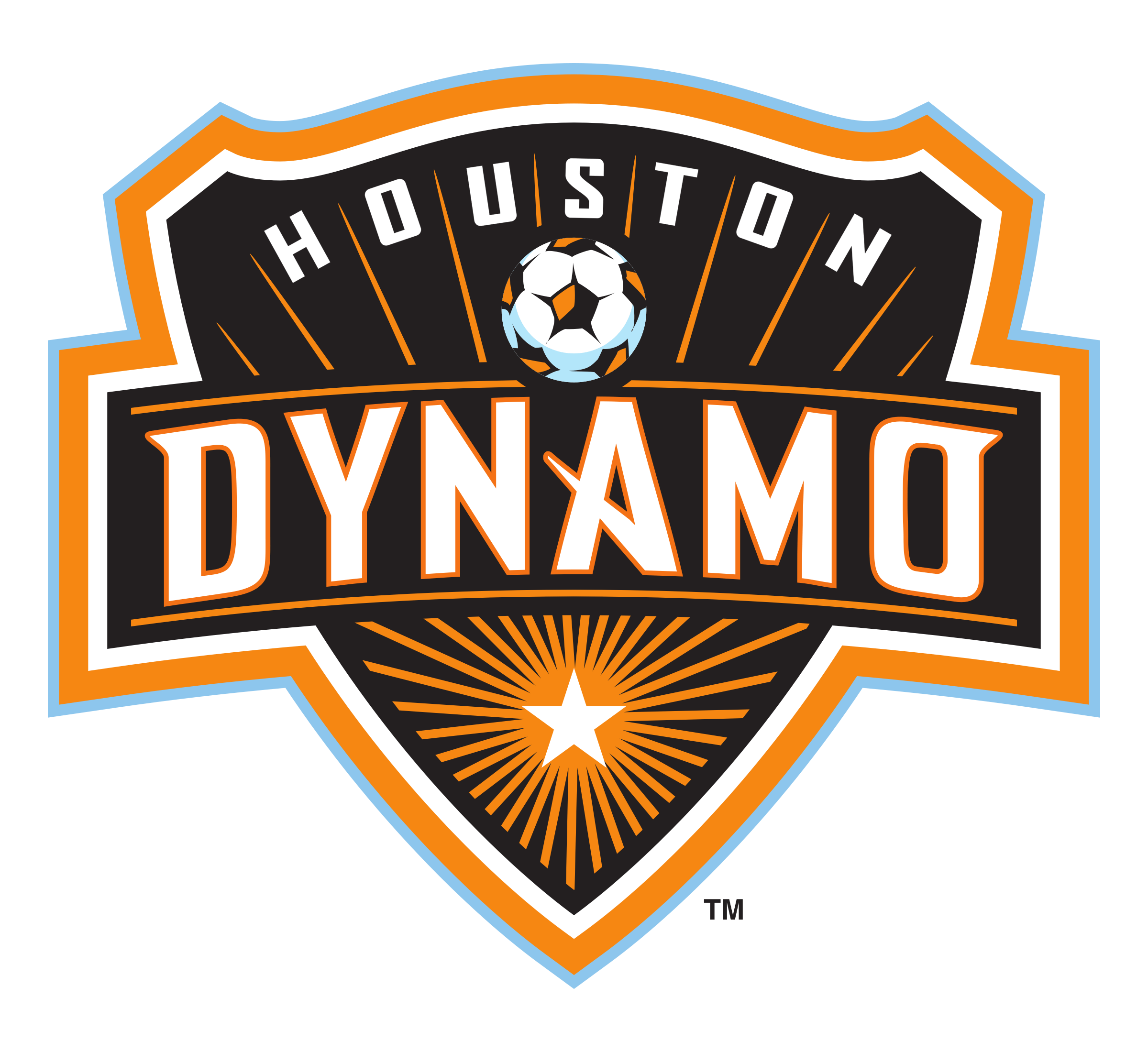 Dynamo Logo - Houston Dynamo Logo PNG Transparent & SVG Vector