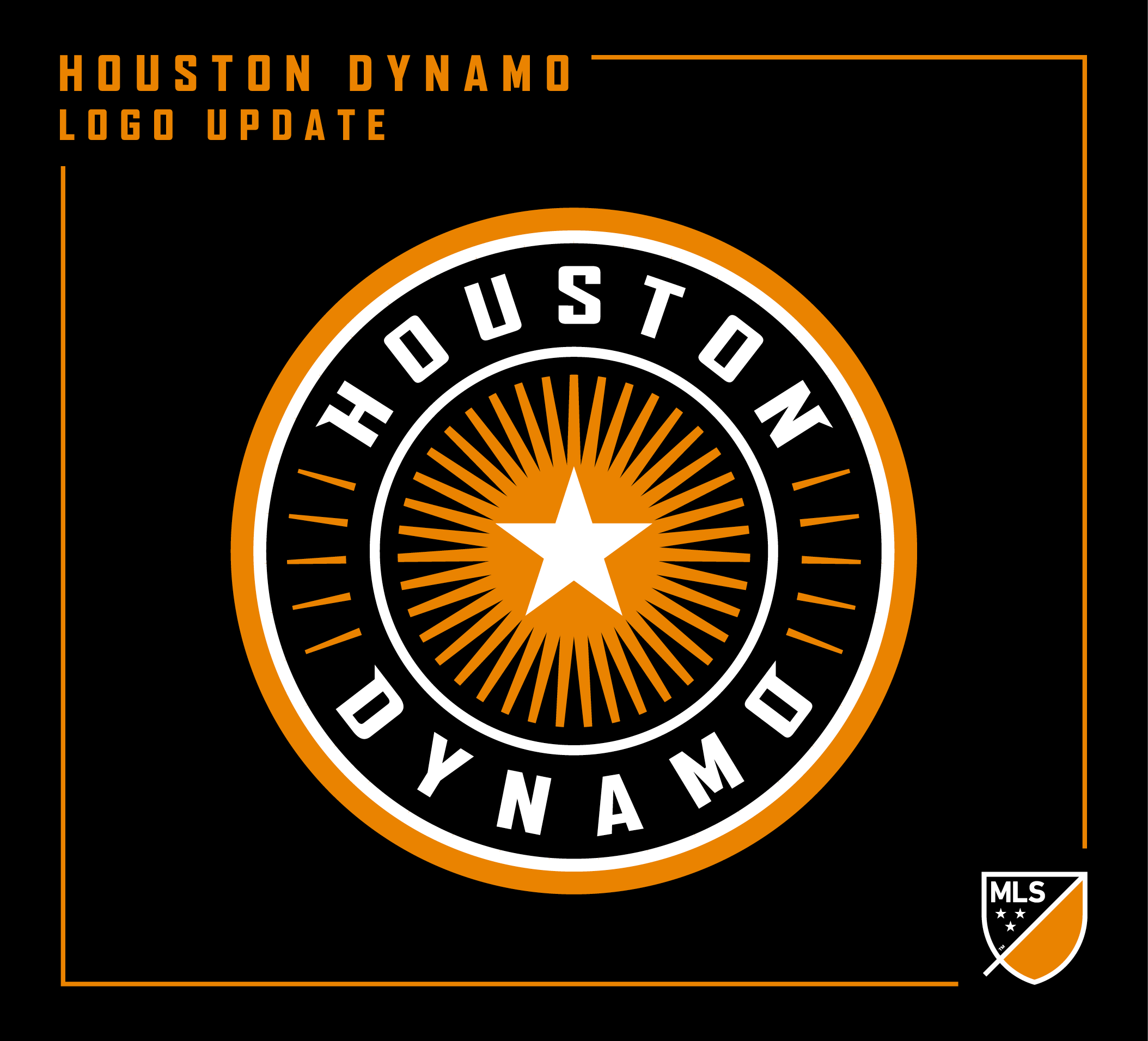 Dynamo Logo - MLS. Houston Dynamo Logo Update Creamer's Sports