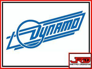 Dynamo Logo - Dynamo Logo Sticker in Blue | eBay