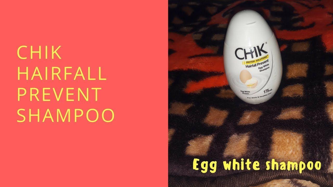 Egg White and Red Logo - Chik Egg White Protein hairfall prevent shampoo review| KRI GA - YouTube