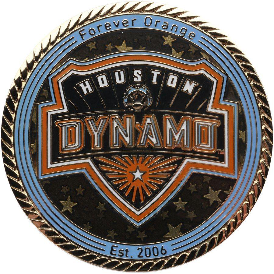 Dynamo Logo - Houston Dynamo MLS Gold Coin