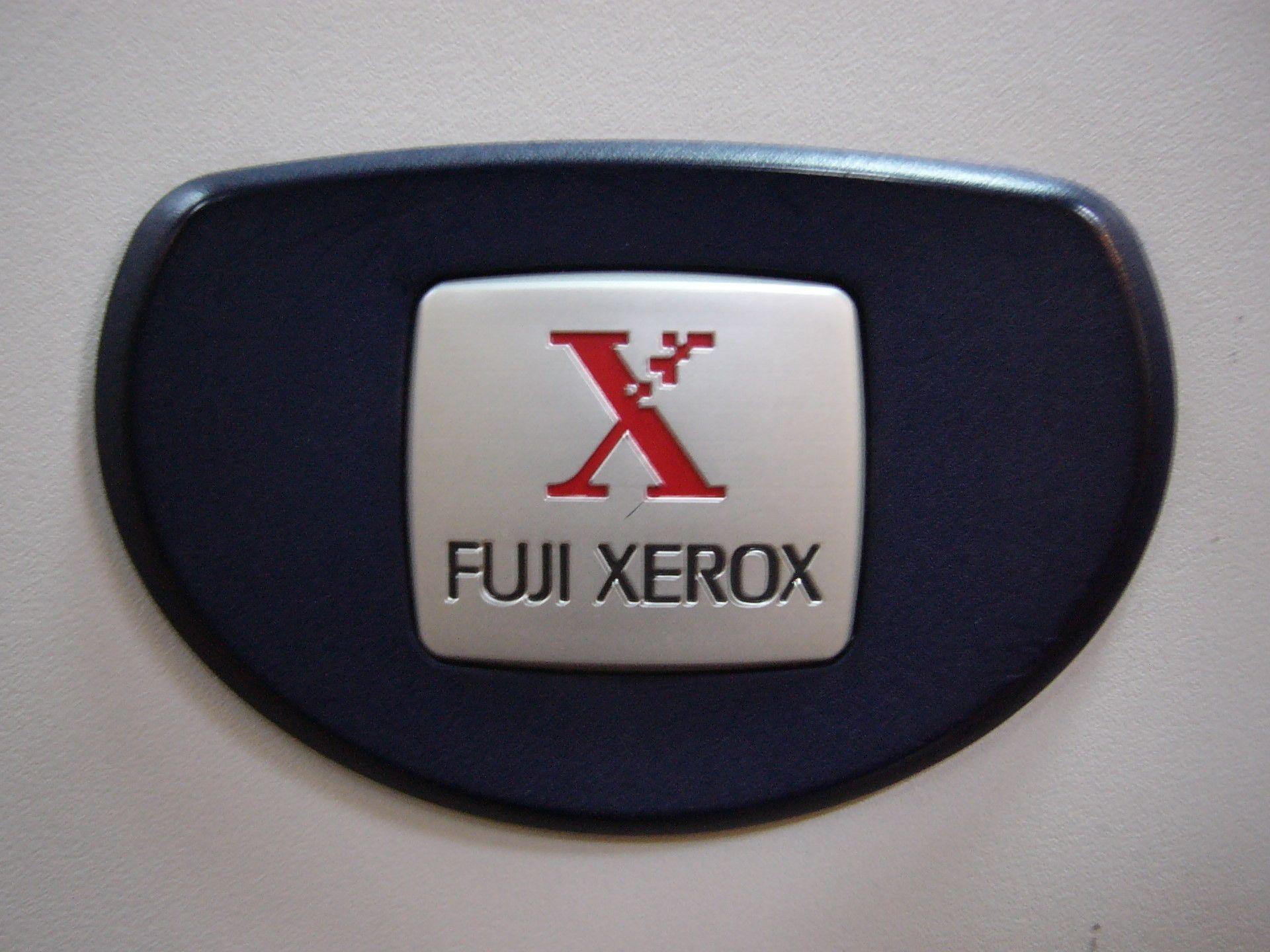 Fuji Xerox Logo - Fuji Xerox logo on Document Centre