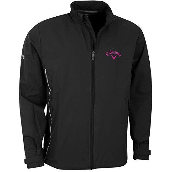 Callaway Golf Logo - Callaway Golf Mens LC Logo Full Zip Wind Jacket: Amazon.co.uk: Clothing