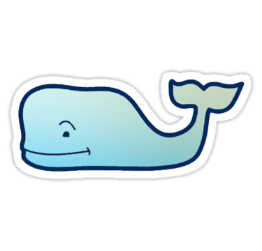 Green and Blue Whale Logo - blue green gradient whale 
