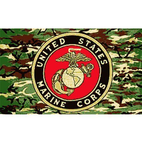 Camo Flag Logo - Camouflage Marine Corps flag - - 3x5 foot Camo USMC flag | WantItAll