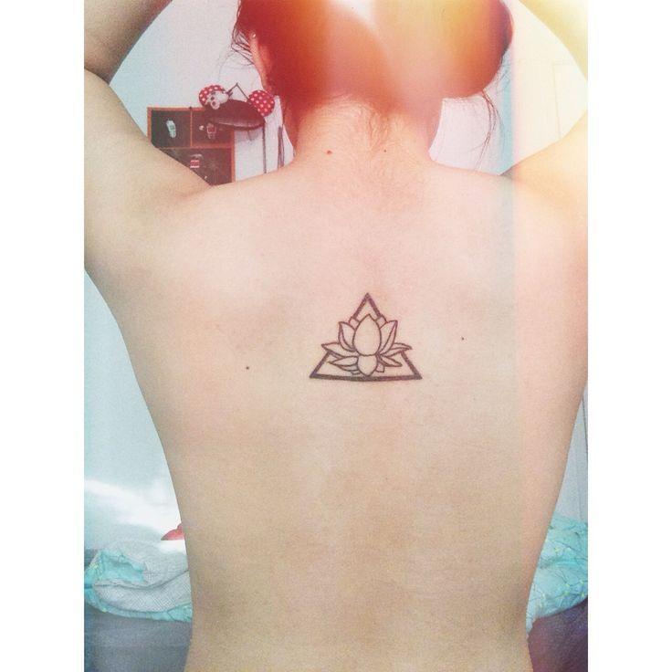 Triangle Lotus Flower Logo - lotus flower in triangle! I want this one! | Tattoos | Tattoos ...