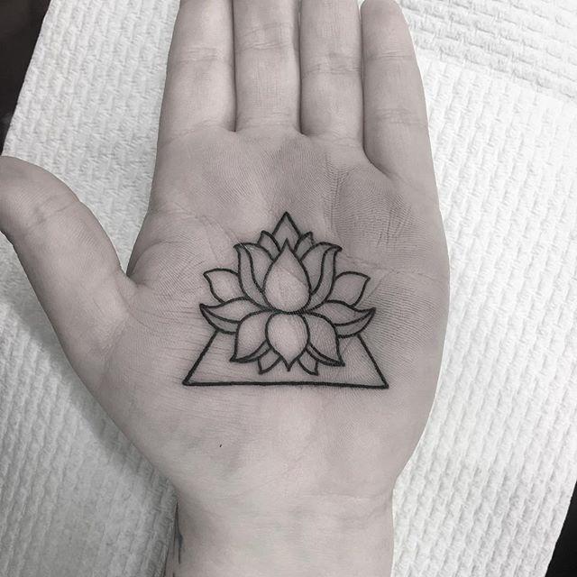 Triangle Lotus Flower Logo - LogoDix