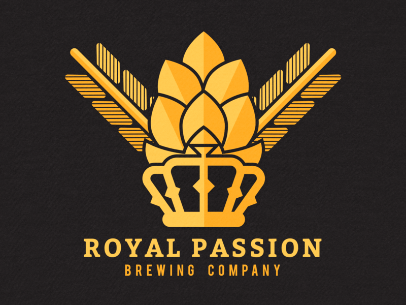 Royal Company Logo - Royal Passion Brewing Company Logo by Daniel P Morris | Dribbble ...