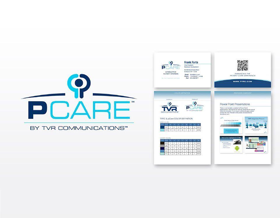 TVR Communications Logo - Logo Design for PCare - Reposition Inc.