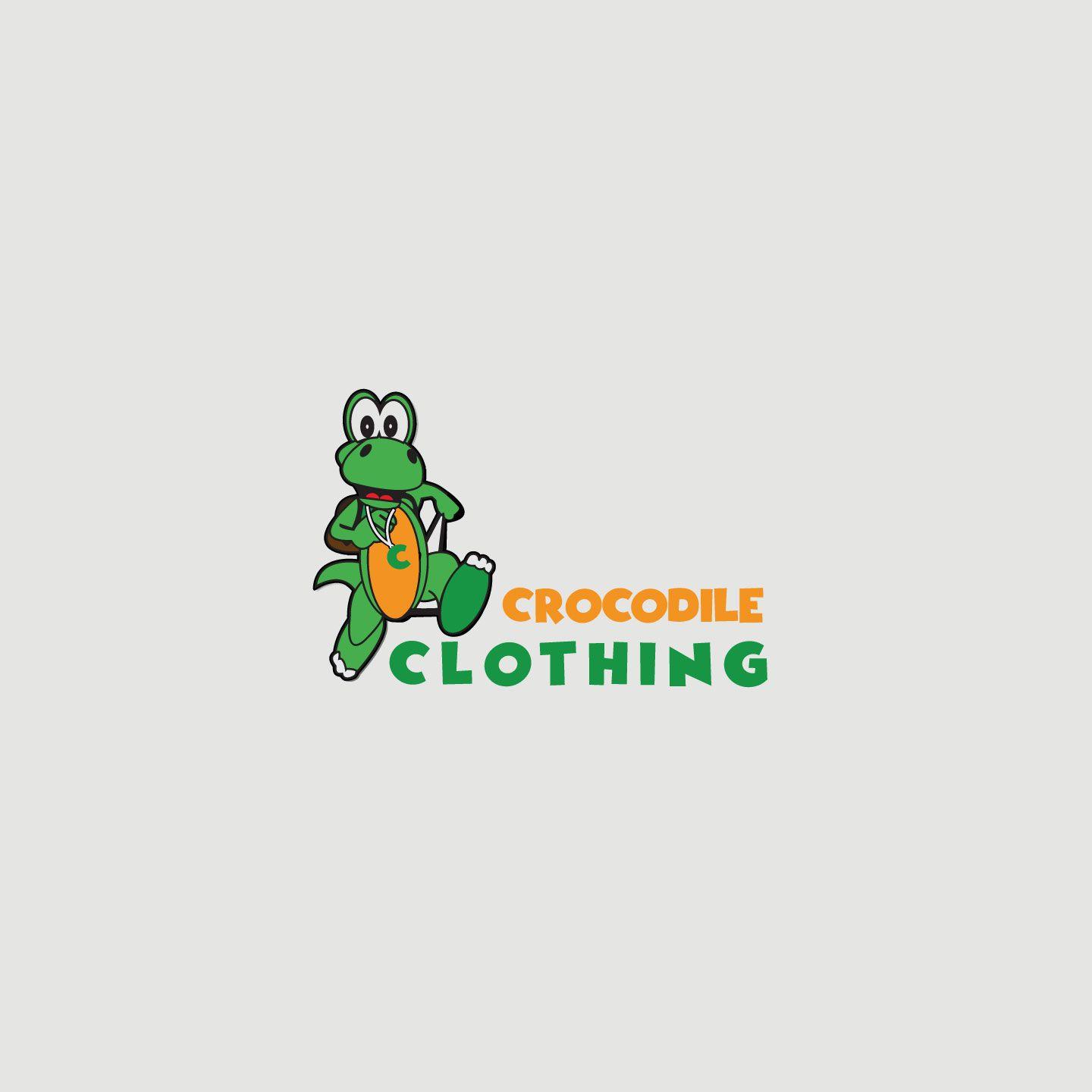 crocodile logo clothing
