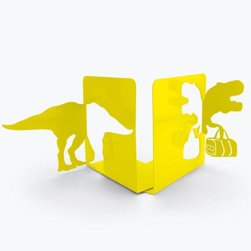 Yellow and Red Candy Logo - T-Rex Bookends - Red Candy